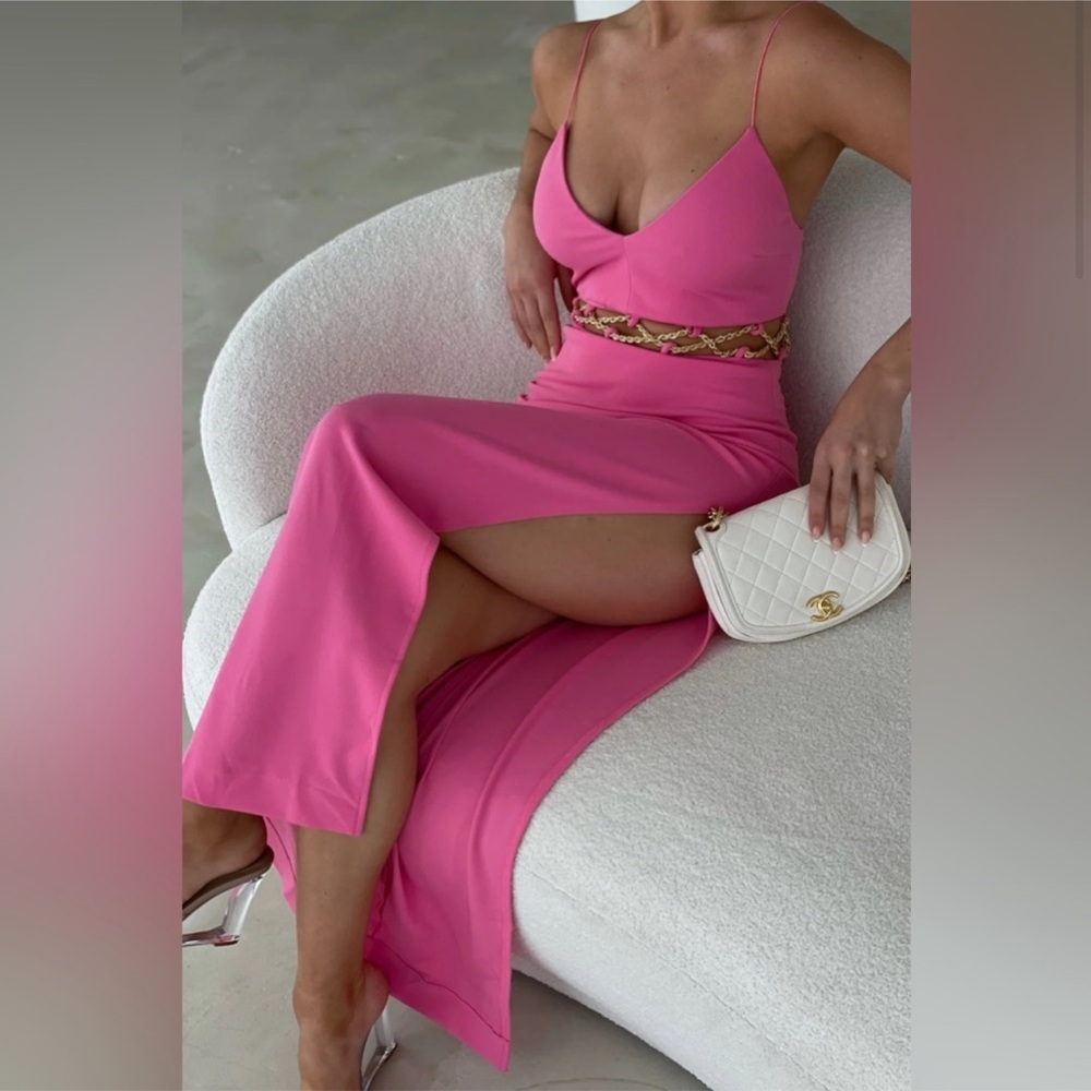 Meshki Pink Dress - Gem